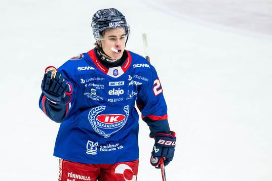 Oskarshamns Viggo Nordlund jublar