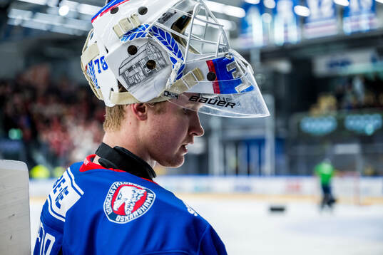 Oskarshamns målvakt Olof Glifford