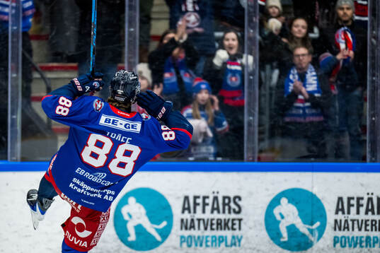 Oskarshamns Herman Träff jublar