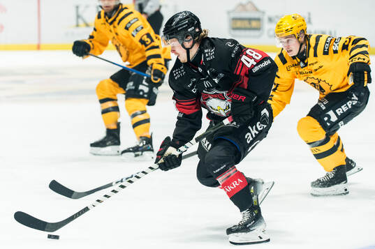 Malmö Redhawks Lauri Pajuniemi och Skellefteås Zeb