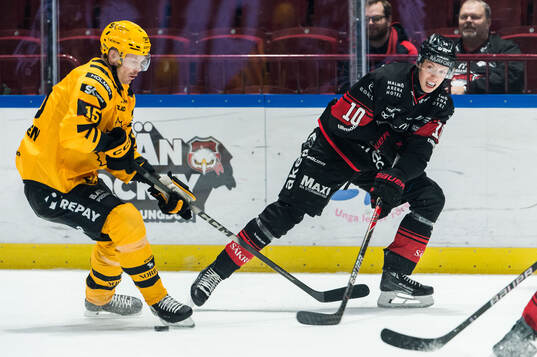 Skellefteås Lars Bryggman och Malmö Redhawks William Von