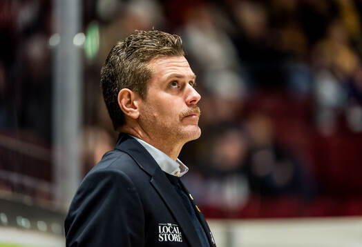 Skellefteås tränare Daniel Hermansson