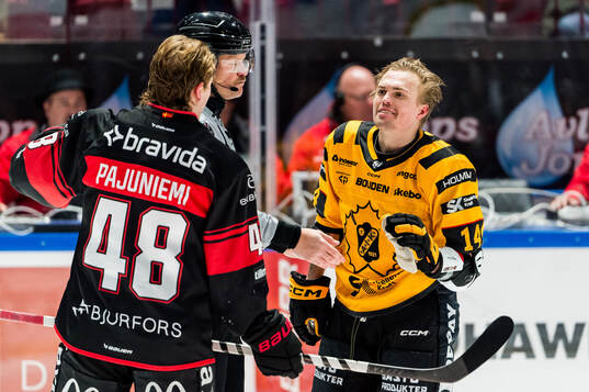 Malmö Redhawks Lauri Pajuniemi och Lauri Pajuniemi och
