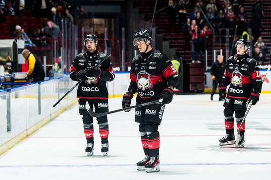 Malmö Redhawks Axel Sundberg deppar