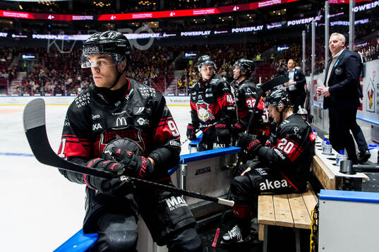 Malmö Redhawks Axel Sundberg deppar