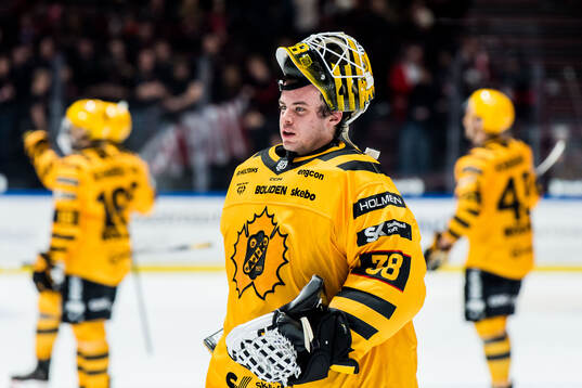 Skellefteås målvakt Strauss Mann
