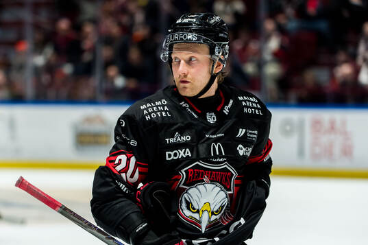 Malmö Redhawks Thomas Berg Paulsen deppar