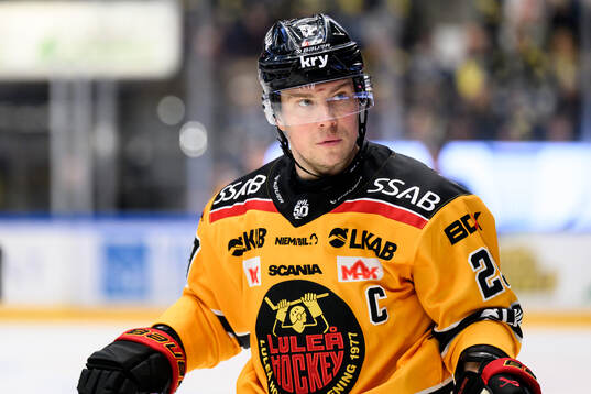 Luleås Jesper Sellgren deppar