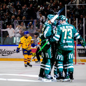 under ishockeymatchen i SHL mellan Färjestad och