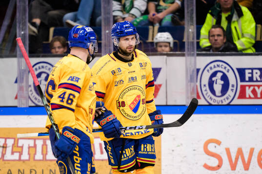 Djurgårdens Marcus Krüger jublar