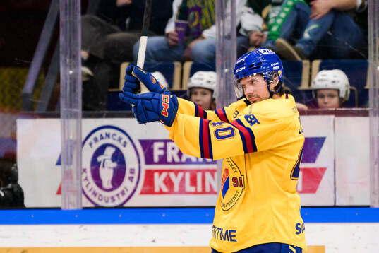 Djurgårdens Jacob Josefson jublar