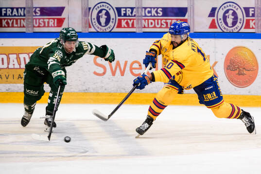 Färjestads Marian Studenic och Djurgårdens Oliver