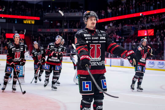 Örebros Sampo Ranta jublar