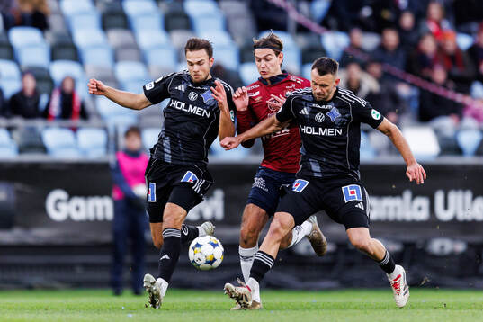 IFK Norrköpings Anton Eriksson och Örgrytes Noah