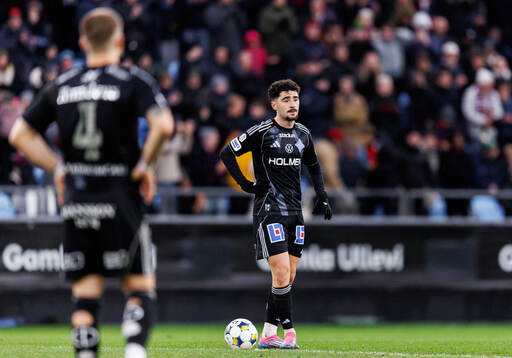 IFK Norrköpings Ismet Lushaku deppar
