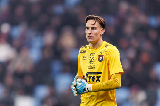 Örgrytes målvakt Hampus Gustafsson