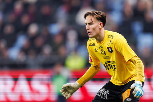 Örgrytes målvakt Hampus Gustafsson
