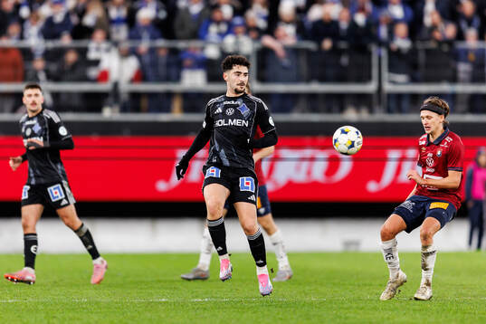 IFK Norrköpings Ismet Lushaku och Örgrytes Charlie
