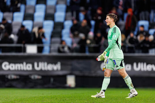 IFK Norrköpings målvakt David Andersson deppar