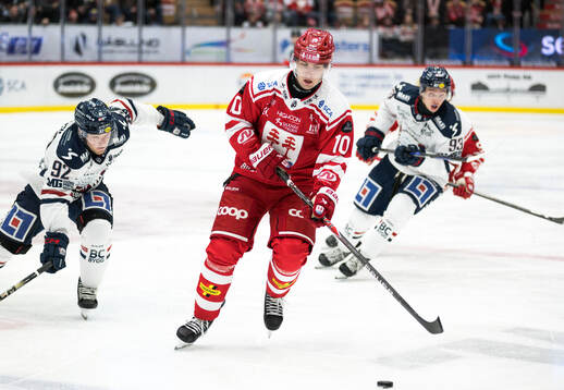 Timrås David Lilja och Linköpings Zion Nybeck