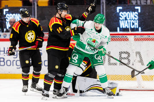 Brynäs Robert Hägg och Rögles Albin Sundsvik