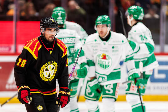 Brynäs Tyler Vesel deppar