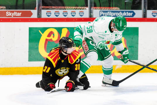Brynäs Gustav Hillström och Rögles Filip Johansson