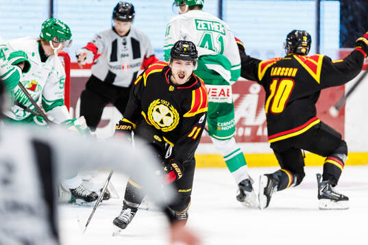 Brynäs Kieffer Bellows jublar