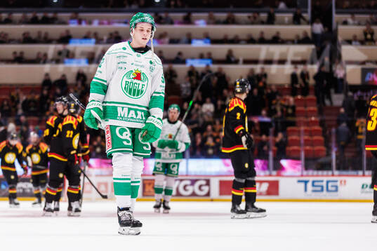 Rögles Felix Nilsson deppar