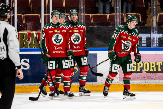 Frölundas Ivar Stenberg jublar