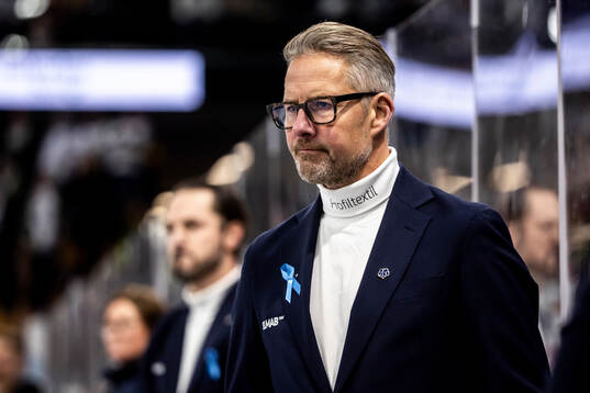Leksands tränare Johan Hedberg