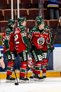 Frölundas Ivar Stenberg jublar