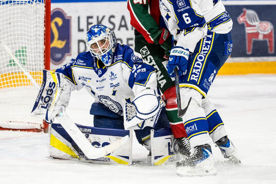 Leksands målvakt Jakob Hellsten