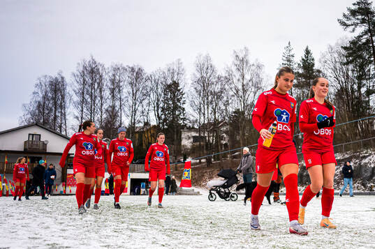 Kaja Brendengen Rosenlund and Erle Ødegaard Jonsson of Røa