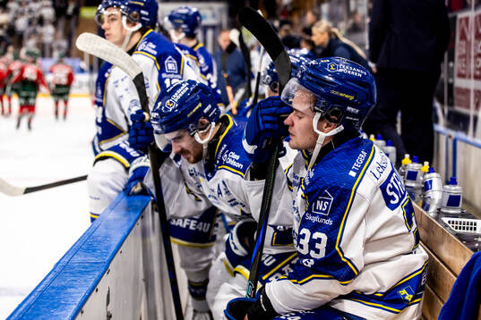 Leksands Olle Strandell deppar