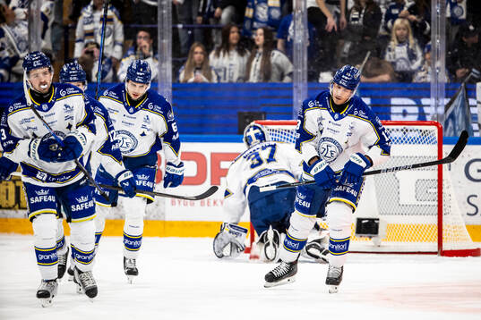 Leksands Fred Nilsson och Alexander Lundqvist och Jon Knuts