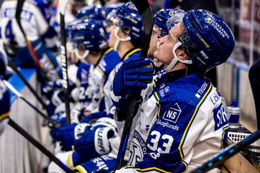 Leksands Olle Strandell deppar
