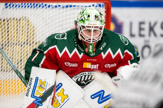 Frölundas målvakt Lars Johansson