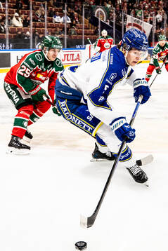 Frölundas Arttu Ruotsalainen och Leksands Andro Kaderli