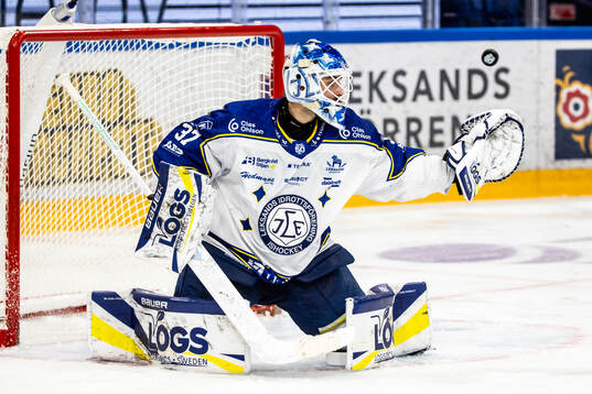 Leksands målvakt Jakob Hellsten
