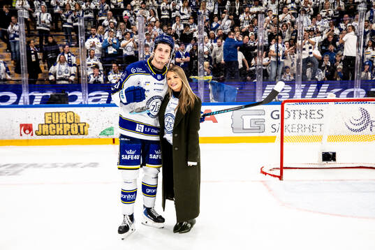 Leksands Anton Johansson utsedd till matchens lirare