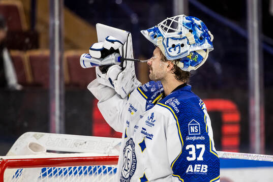 Leksands målvakt Jakob Hellsten