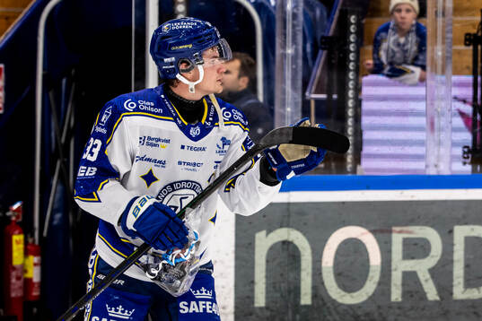 Leksands Olle Strandell utsedd till matchens krigare