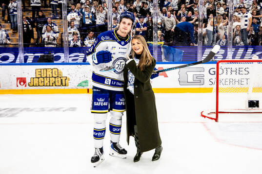 Leksands Anton Johansson utsedd till matchens lirare