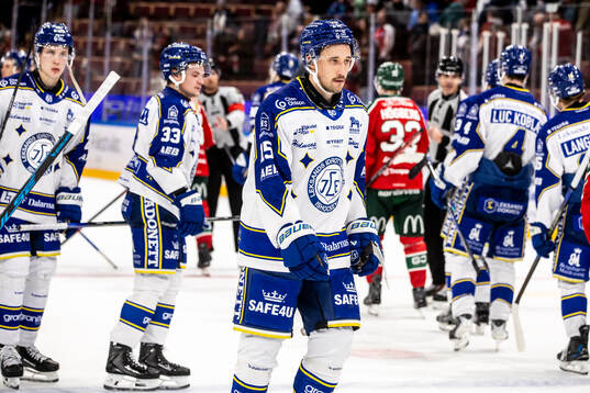Leksands Max Veronneau deppar
