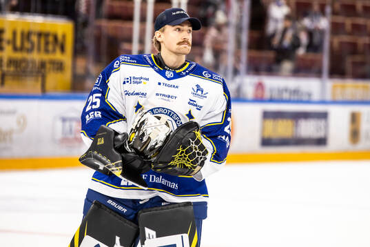 Leksands målvakt Robin Christoffersson
