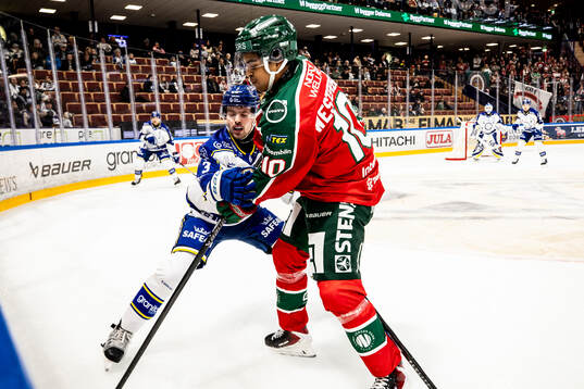 Leksands Fred Nilsson och Frölundas Max Westergård