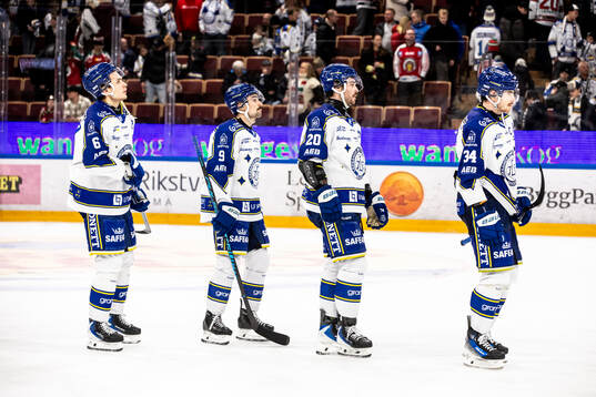 Leksands Alexander Lundqvist och Gabriel Fortier och Nolan