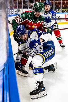 Frölundas Arttu Ruotsalainen och Leksands Andro Kaderli