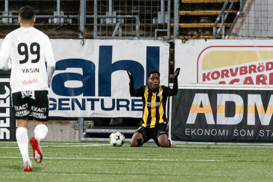 Hammarby TFFs Keyano Marrah deppar